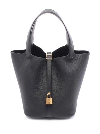 Hermès 2025 Clemence Picotin Lock 18 handbag - Black
