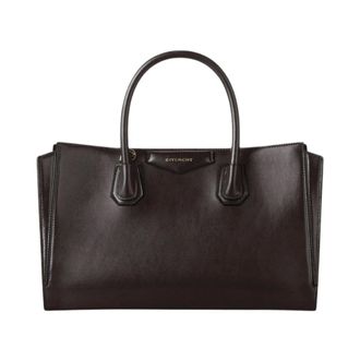 Givenchy Kleine Antigona Shopper - Dames - Tassen - Bruin - Maat: ONE Size Leer