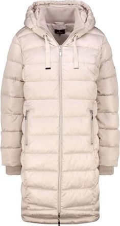 Monari Cappotto trapuntato con Lurex - - Coats - Donna - Beige - L