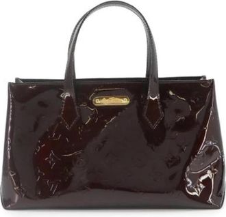 Louis Vuitton Pre-owned Monogram Vernis Amarante Handbag - Dames - Vintage Handtas - Paars - ONE Size - Vintage