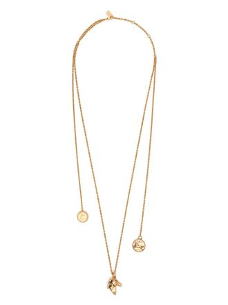 Chloé Charms necklace - women - Gold Plated Brass - One Size