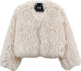 Eleh Bewerkt jack - Beige