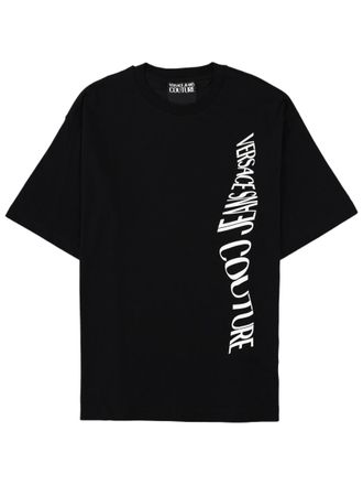 Versace Jeans Couture Liquify Rubber Short-Sleeve Cotton T-Shirt