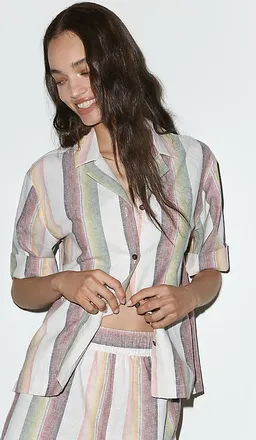 Scotch & Soda Linen Cotton Buttondown Shirt