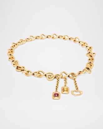 Saint Laurent Charm Chain Metal