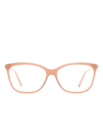 Carolina Herrera Bril met cat-eye montuur - Beige