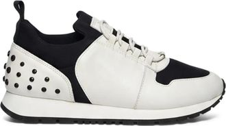 Tod's Sneakers con borchie - Bianco