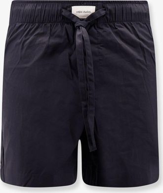 Entire studios Bermuda in cotone con etichetta logata frontale - ENTIRE STUDIOS - gender_Unisex