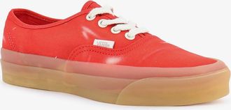 Vans Womens Sneakers Lx Authentic 44 Red Canvas Trainers