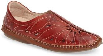 Pikolinos Jerez Skimmer Flat in Sandia Leather at Nordstrom, Size 8.5Us