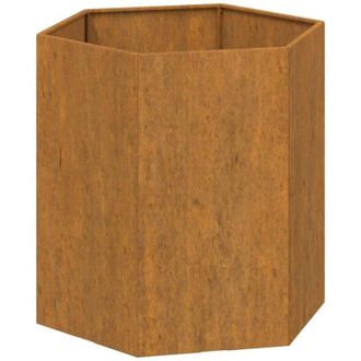 vidaXL Jardinera De Acero Corten Oxidado 40x40x45 Cm Vidaxl
