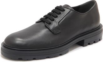 Hogan H673 Derby - Heren - Nette schoenen - Zwart - 40 EU - Katoen - Schoenen