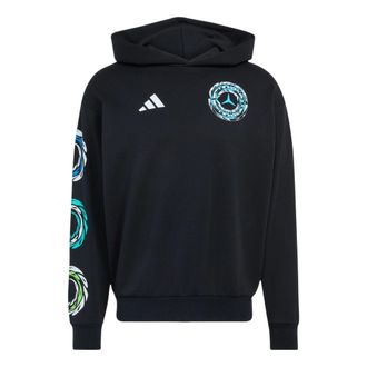 adidas x Mercedes AMG Petronas Formula 1 Team Lights Hood Sweatshirt Black KR9701