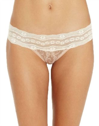 Wacoal Lace Kiss Bikini Panty In Naughty Naked