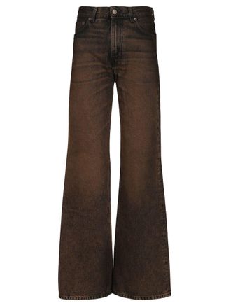 Haikure Korea Trousers Marrone-Donna