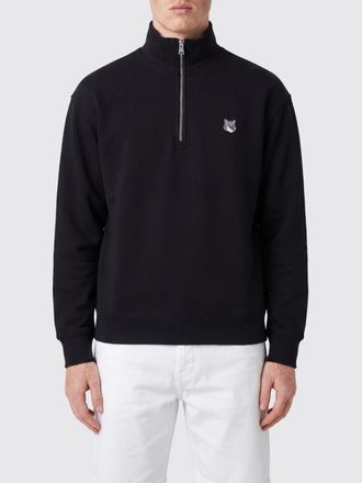 Maison Kitsun&eacute; Felpa con zip in cotone