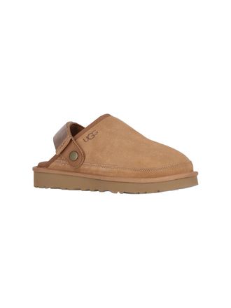 UGG Mens Sandals Brown Upper: Cow Leather