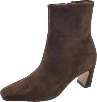 Steve Madden Willah Enkellaars - Dames - Laarzen met Hak - Bruin - 38 EU - Su&egrave;de - Schoenen