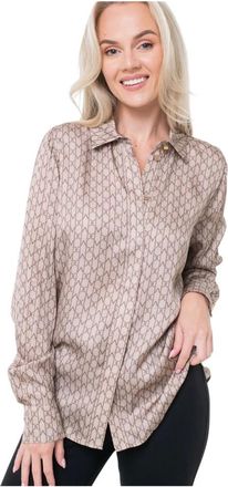 Marciano Overhemden, Dames, Bruin, L, Rayon, New Melissa Shirt