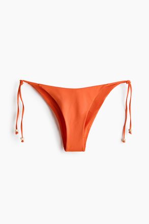 H&M Tie-Tanga Bikinihose - Orange