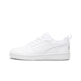 Puma Mens Puma Rebound v6 Low Trainers in Grey White