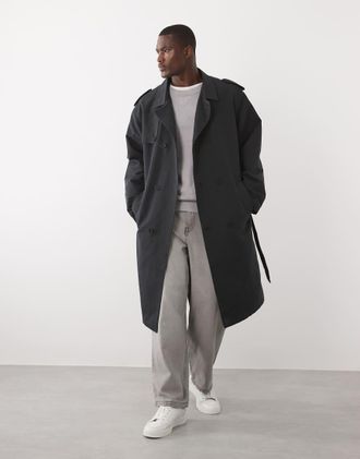 Asos Trench nero