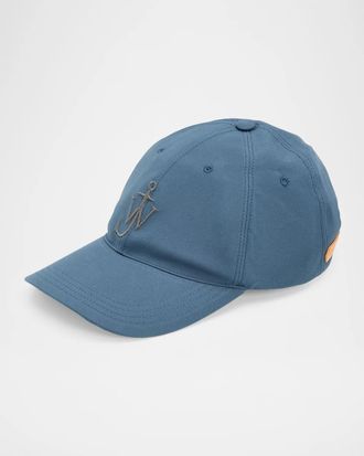 J.W.Anderson Men & apos;s Embroidered Anchor Logo Baseball Cap