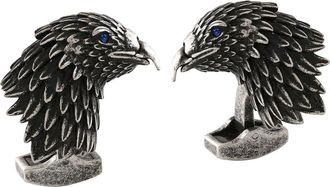 Tateossian Mechanical Eagle Cuff Links in Black at Nordstrom