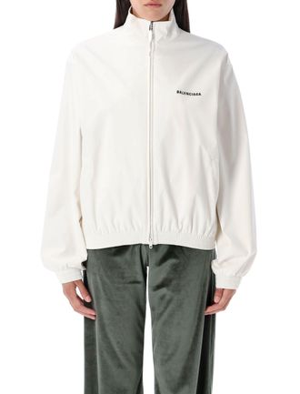 Balenciaga Witte Polyester Jack Tracksuit