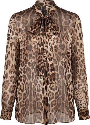 Dolce & Gabbana Leopard-Print Shirt