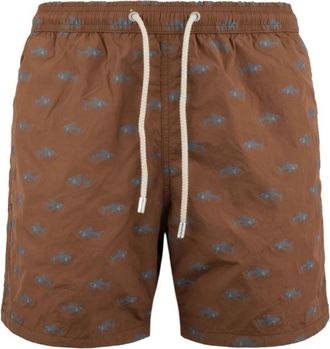 MC2 Saint Barth Beachwear - Heren - Strandmode - Bruin - M - Badmode