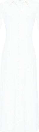 Adam Lippes Abito midi Fenwick - Bianco