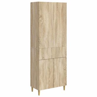 vidaXL Juego De Armarios 2 Uds. Madera De Ingenier&iacute;a Vidaxl