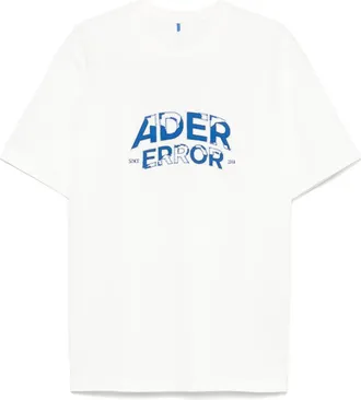 Ader Error Logo-embroidered T-shirt