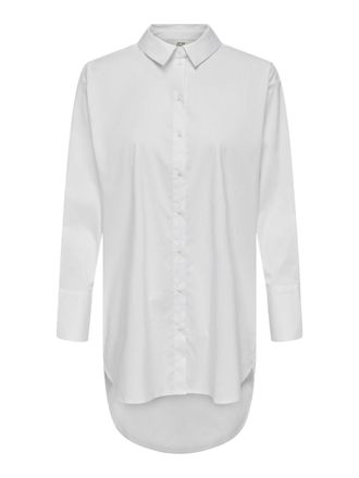 Jacqueline de Yong Womens JDYMIO L/S Long Shirt WVN NOOS Blouse, White, 34