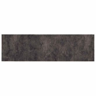 vidaXL Alfombra De Cocina Hormig&oacute;n Negro 150 X 45 Cm 100% Poliamida Vidaxl