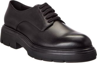 Ferragamo Devis Leather Derby