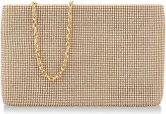 Whiting & Davis Lainey Crystal Clutch in Opal Crystal at Nordstrom