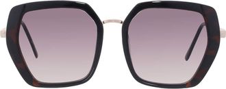 Nine West Smoke Geometric Ladies Sunglasses 10266313.CGR TORSMK