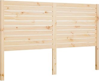 vidaXL Cabecero De Cama Madera Maciza De Pino 166x4x100 Cm Vidaxl