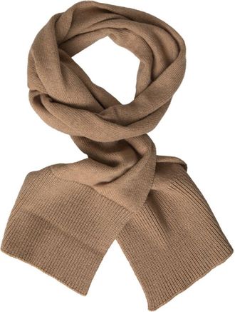 Dolce & Gabbana Womens Cashmere Scarf Beige - Tan - One Size
