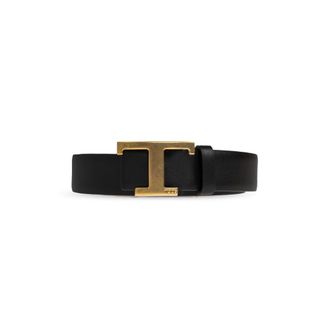 Tod's Tods, Belts, female, Black, Size: 85 CM Leather belt