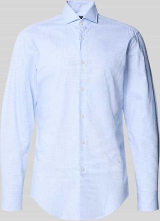 HUGO BOSS Slim Fit Freizeithemd aus reiner Baumwolle in Blau, Gr&ouml;&szlig;e 38