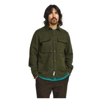 Revolution Utility Overshirt - Heren - Jassen - Groen - Maat: S Katoen