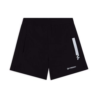 Freddy Pantaloni corti slim con grafica e spacchi laterali