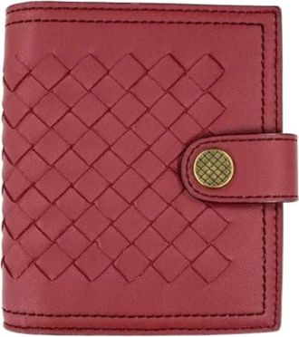 Bottega Veneta Pre-owned Wallets, female, Red, Size: ONE SIZE Pre-owned Fabric Wallet