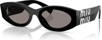 Miu Miu MU 11Ws Zonnebril - Dames - Accessoires - Zwart - Maat: 54 MM Polyamide
