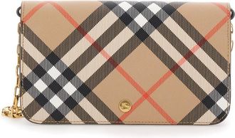 Burberry Beige Check Crossbody Bag