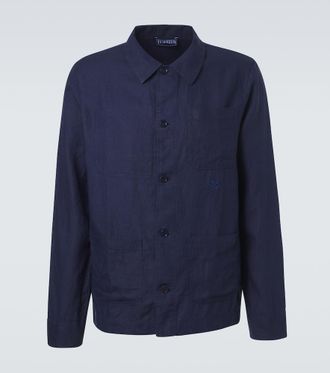 Vilebrequin Giacca camicia in lino