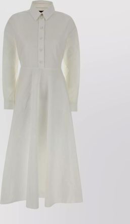 Gucci midi a-line dress long sleeves